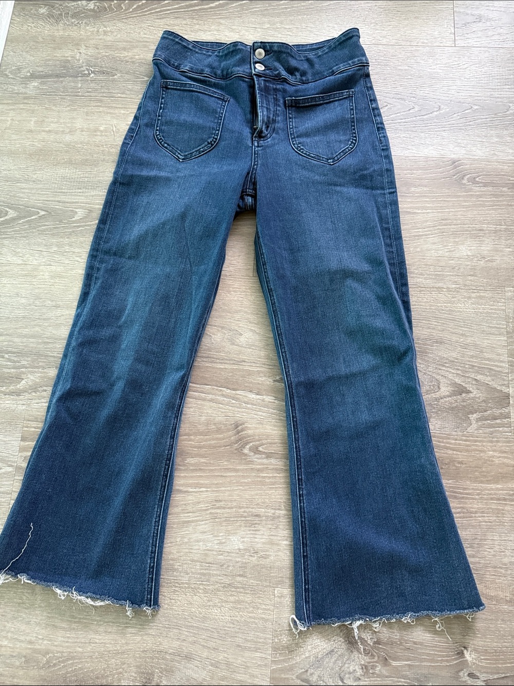Tularosa wide leg crop jeans